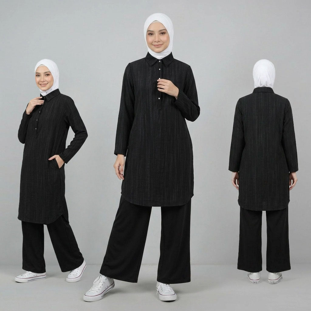 PIERRE CARDIN LADIES BLOUSE [NORMAL CUT] PC0069