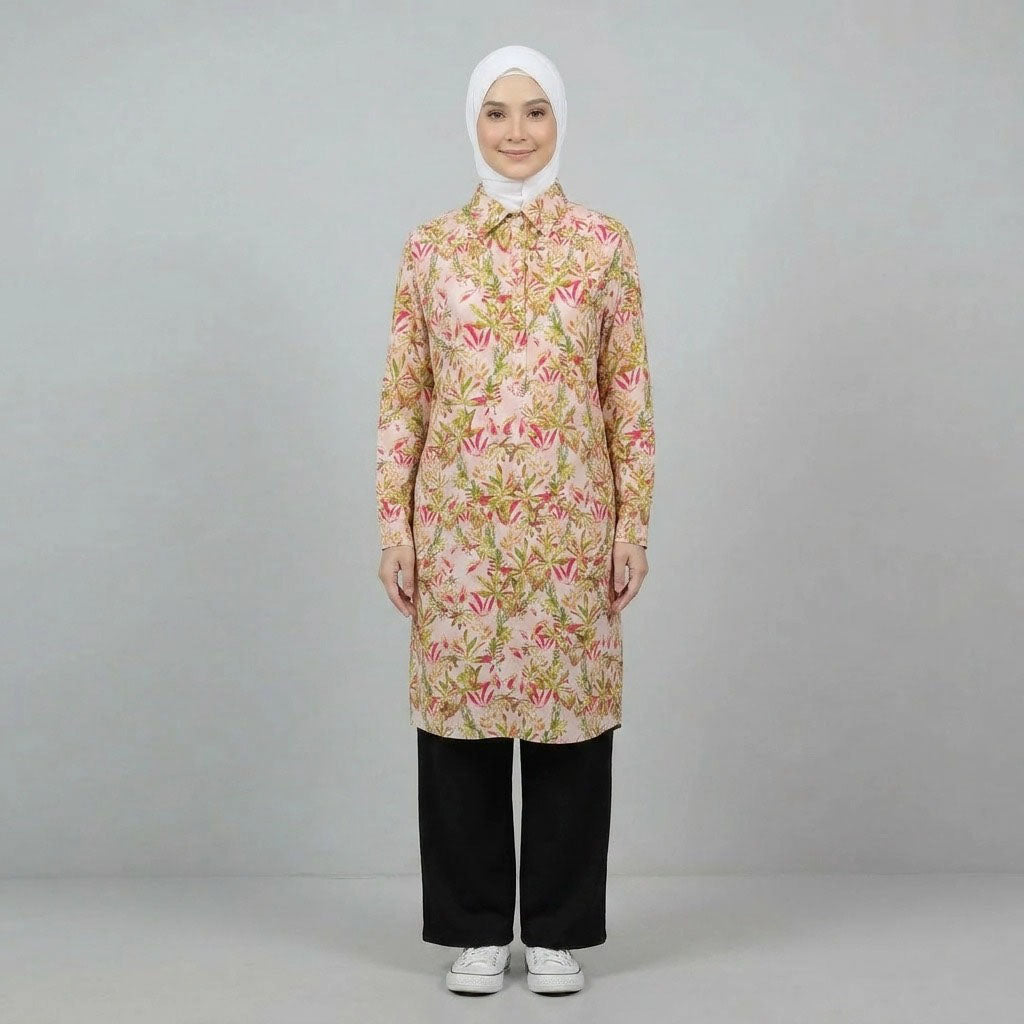 PIERRE CARDIN LADIES BLOUSE [NORMAL CUT] PC0069
