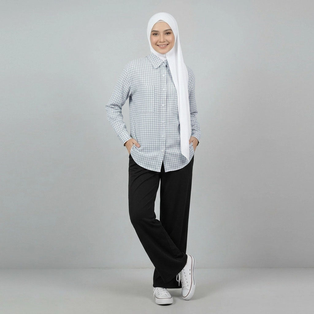 PIERRE CARDIN LADIES BLOUSE [OVERSIZE] PC0065