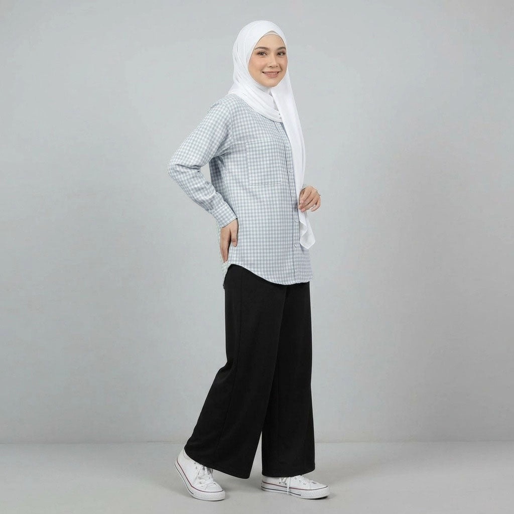 PIERRE CARDIN LADIES BLOUSE [OVERSIZE] PC0065