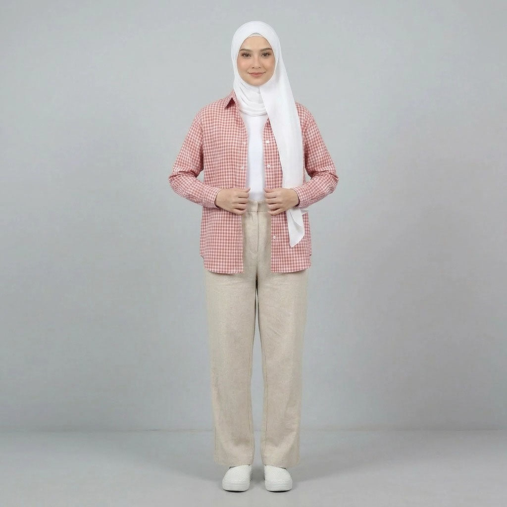 PIERRE CARDIN LADIES BLOUSE [OVERSIZE] PC0065