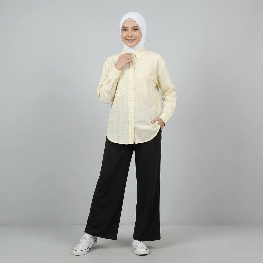 PIERRE CARDIN LADIES BLOUSE [OVERSIZE] PC0065
