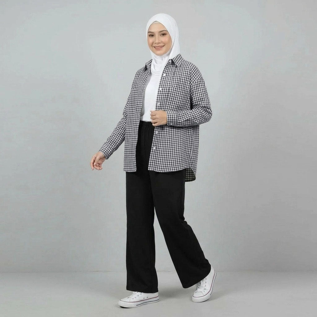 PIERRE CARDIN LADIES BLOUSE [OVERSIZE] PC0065