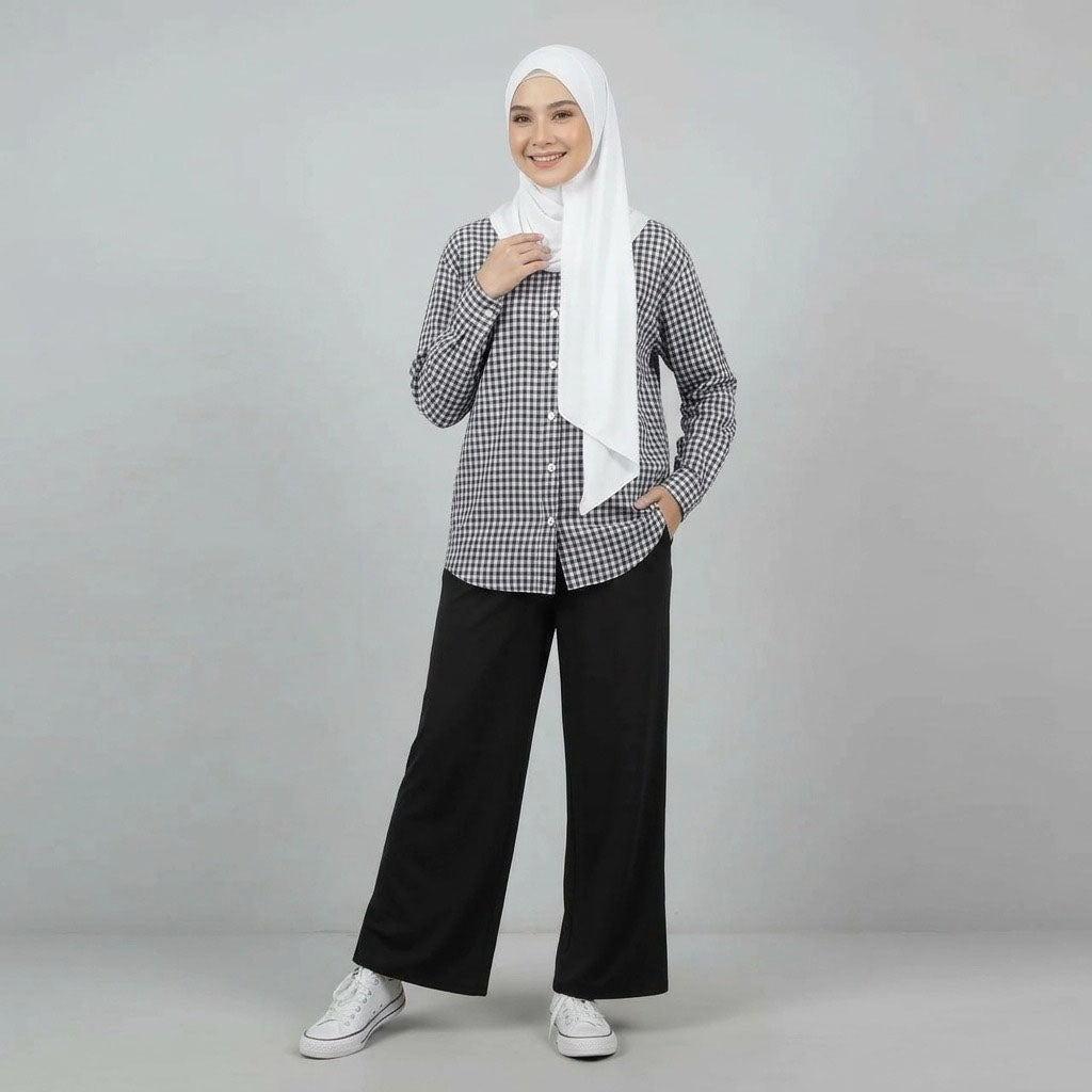 PIERRE CARDIN LADIES BLOUSE [OVERSIZE] PC0065