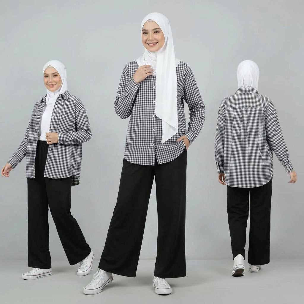PIERRE CARDIN LADIES BLOUSE [OVERSIZE] PC0065