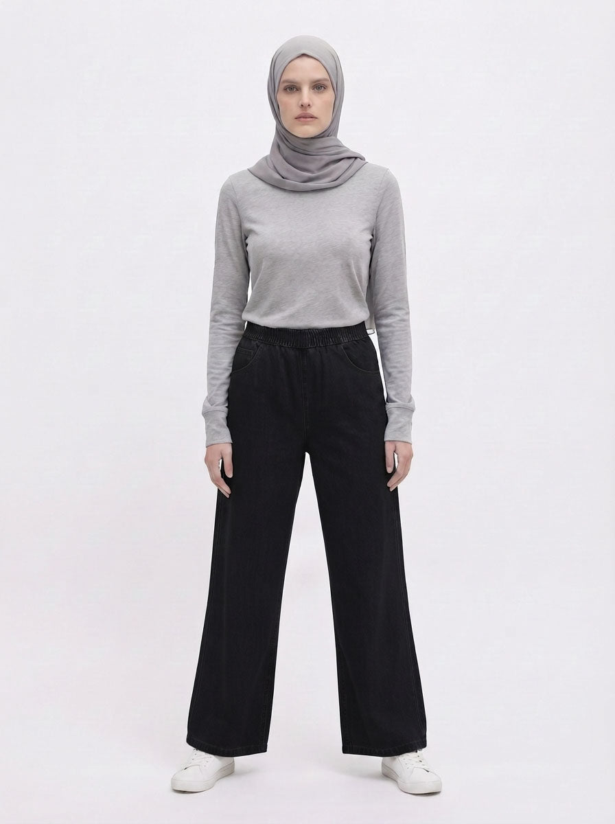 PIERRE CARDIN LADIES LONG PANTS [RELAXED FIT] PC0138