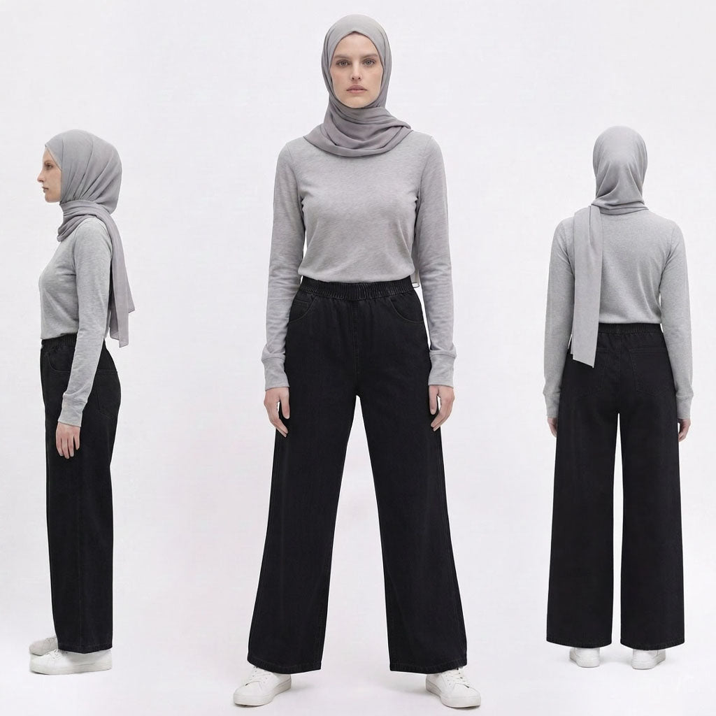 PIERRE CARDIN LADIES LONG PANTS [RELAXED FIT] PC0138