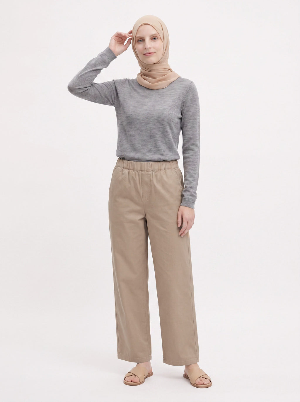 PIERRE CARDIN LADIES LONG PANTS [RELAXED FIT] PC0126
