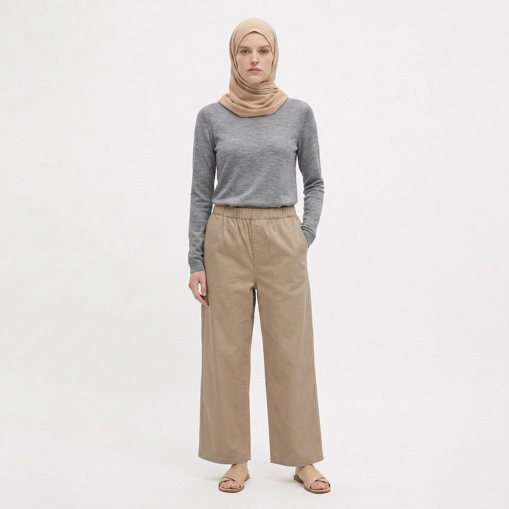PIERRE CARDIN LADIES LONG PANTS [RELAXED FIT] PC0126