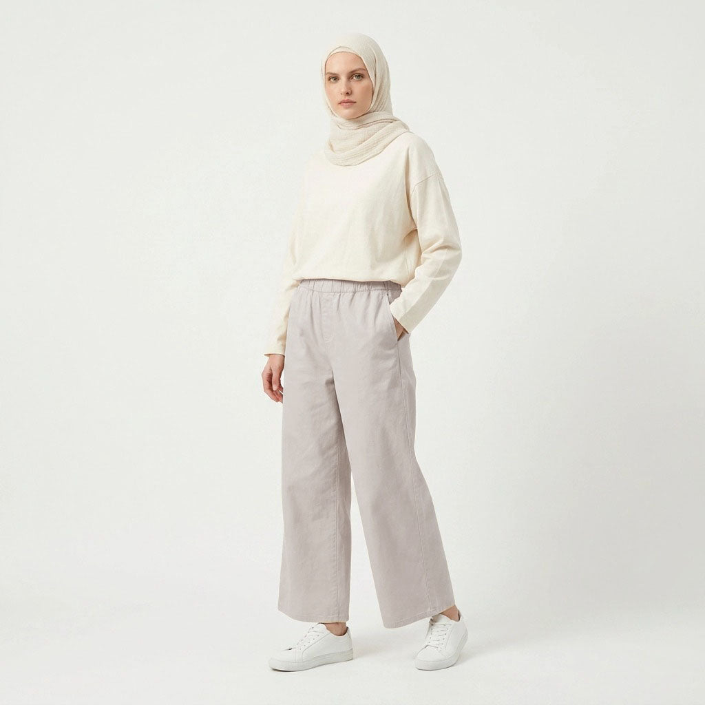 PIERRE CARDIN LADIES LONG PANTS [RELAXED FIT] PC0126