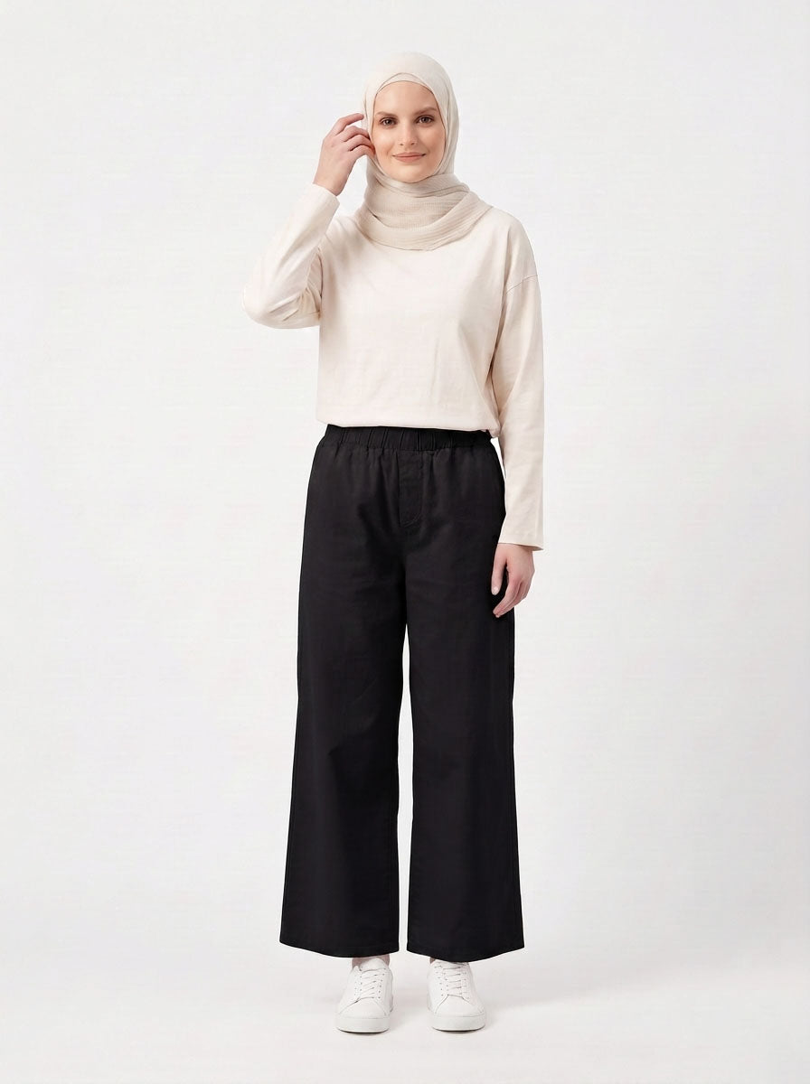PIERRE CARDIN LADIES LONG PANTS [RELAXED FIT] PC0126