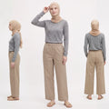 PIERRE CARDIN LADIES LONG PANTS [RELAXED FIT] PC0126