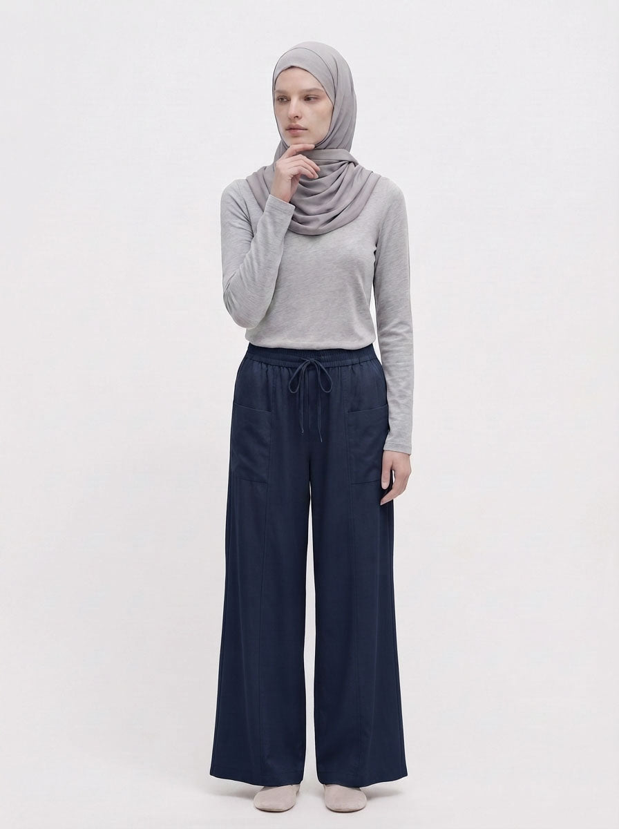 PIERRE CARDIN LADIES LONG PANTS [RELAXED FIT] PC0135