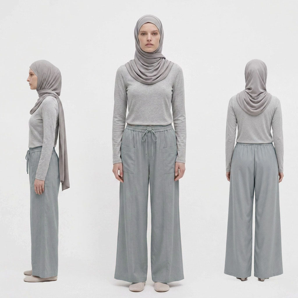 PIERRE CARDIN LADIES LONG PANTS [RELAXED FIT] PC0135