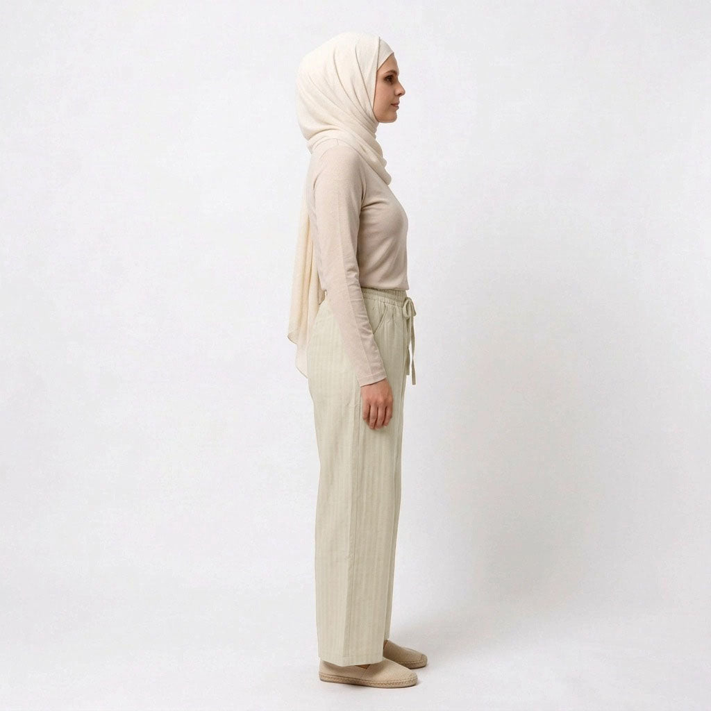PIERRE CARDIN LADIES LONG PANTS [RELAXED FIT] PC0186