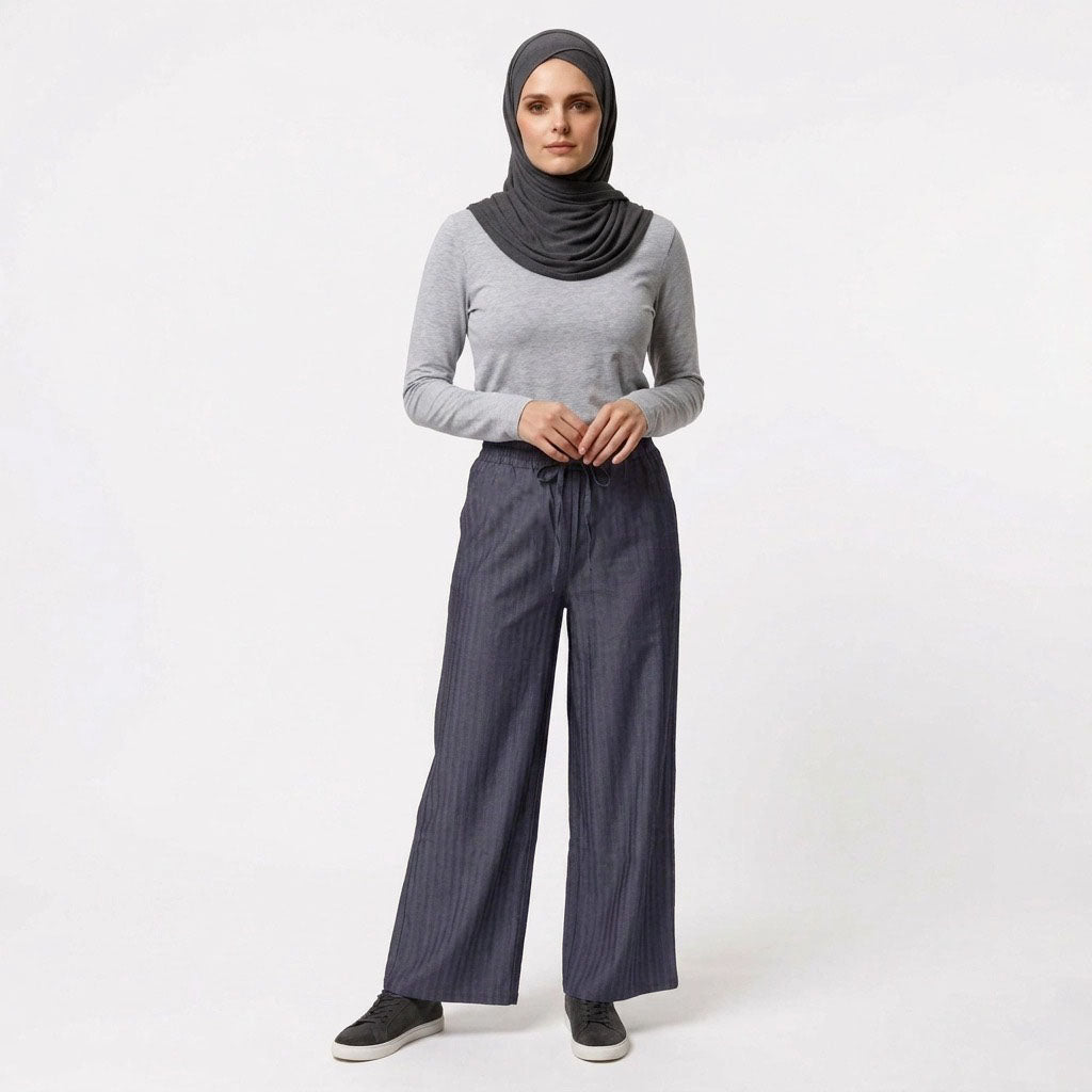 PIERRE CARDIN LADIES LONG PANTS [RELAXED FIT] PC0186
