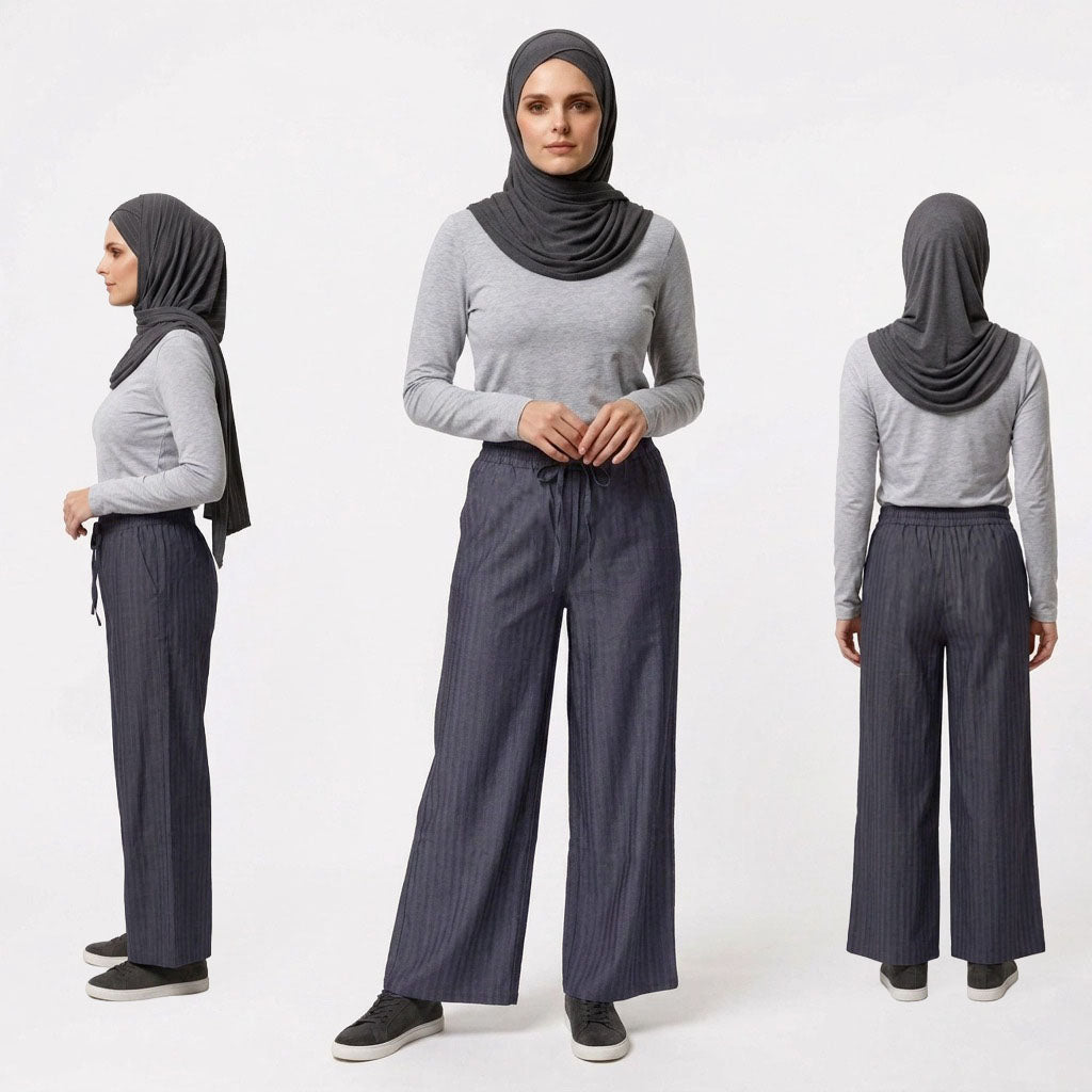 PIERRE CARDIN LADIES LONG PANTS [RELAXED FIT] PC0186