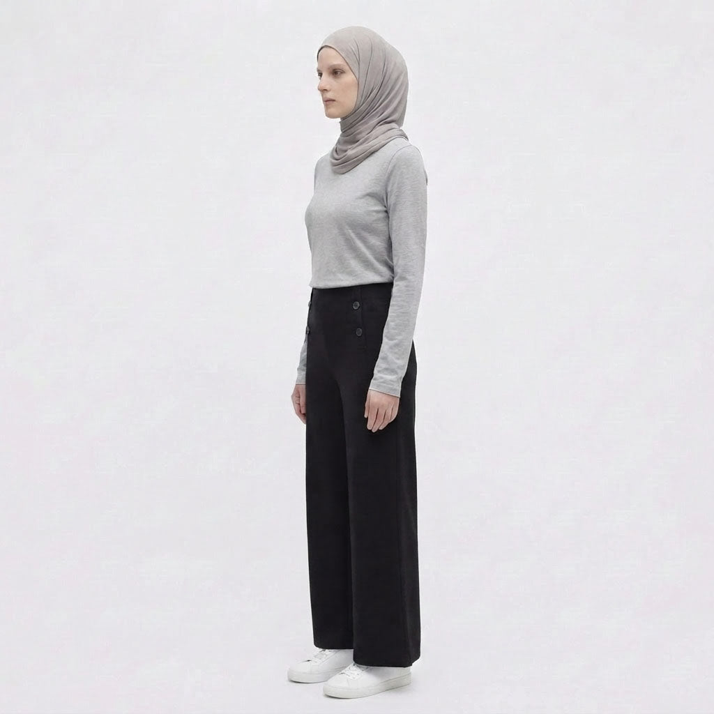 PIERRE CARDIN LADIES LONG PANTS [RELAXED FIT] PC0133