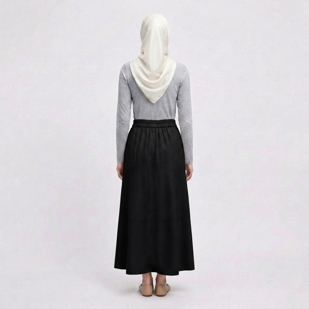 PIERRE CARDIN LADIES LONG SKIRTS [RELAXED FIT] PC0108