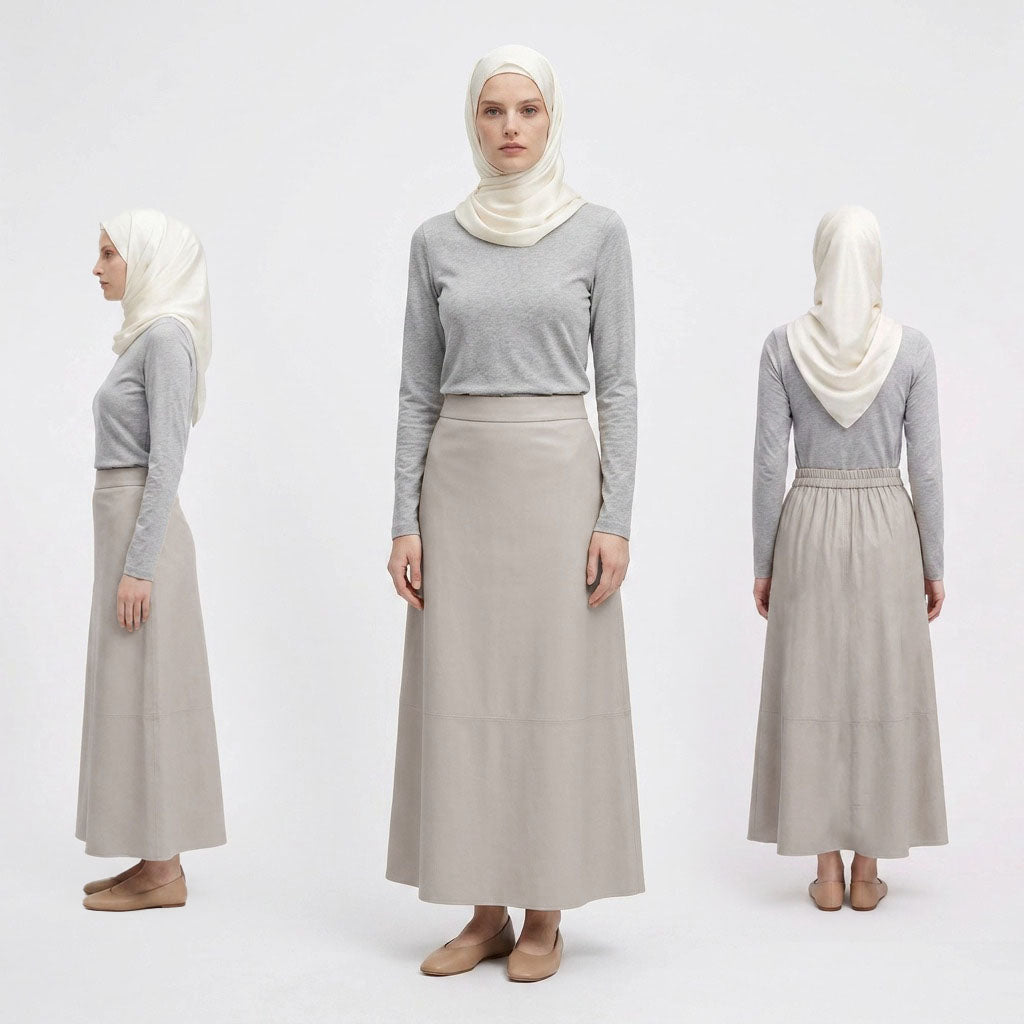 PIERRE CARDIN LADIES LONG SKIRTS [RELAXED FIT] PC0108