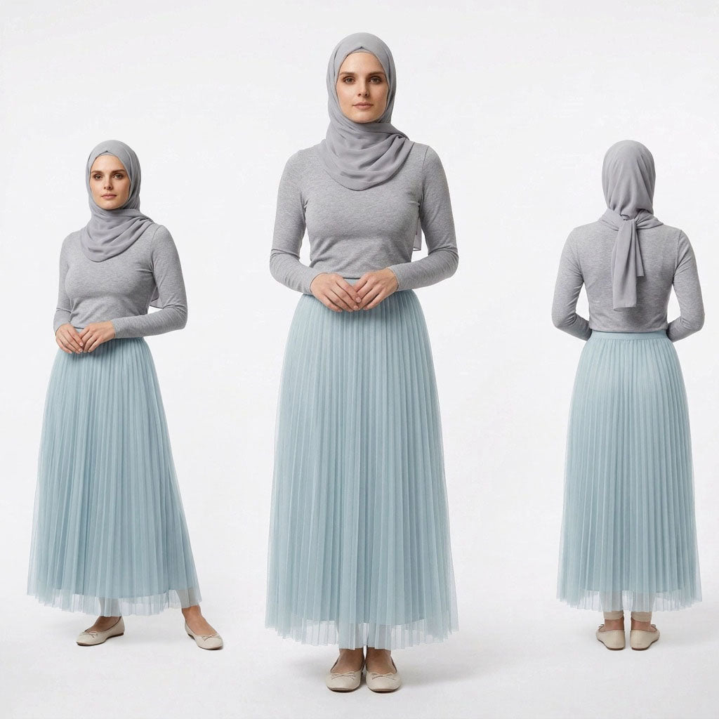 PIERRE CARDIN LADIES LONG SKIRTS [RELAXED FIT] PC0173