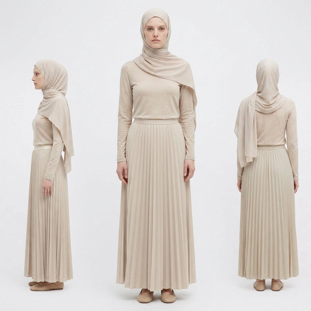 PIERRE CARDIN LADIES LONG SKIRTS [RELAXED FIT] PC0146