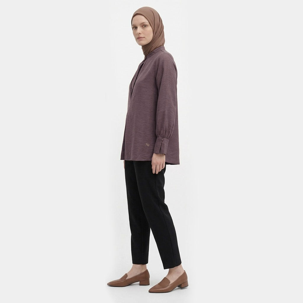 PIERRE CARDIN LADIES LONG SLEEVE BLOUSE [RELAXED FIT] PC0117