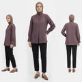 PIERRE CARDIN LADIES LONG SLEEVE BLOUSE [RELAXED FIT] PC0117