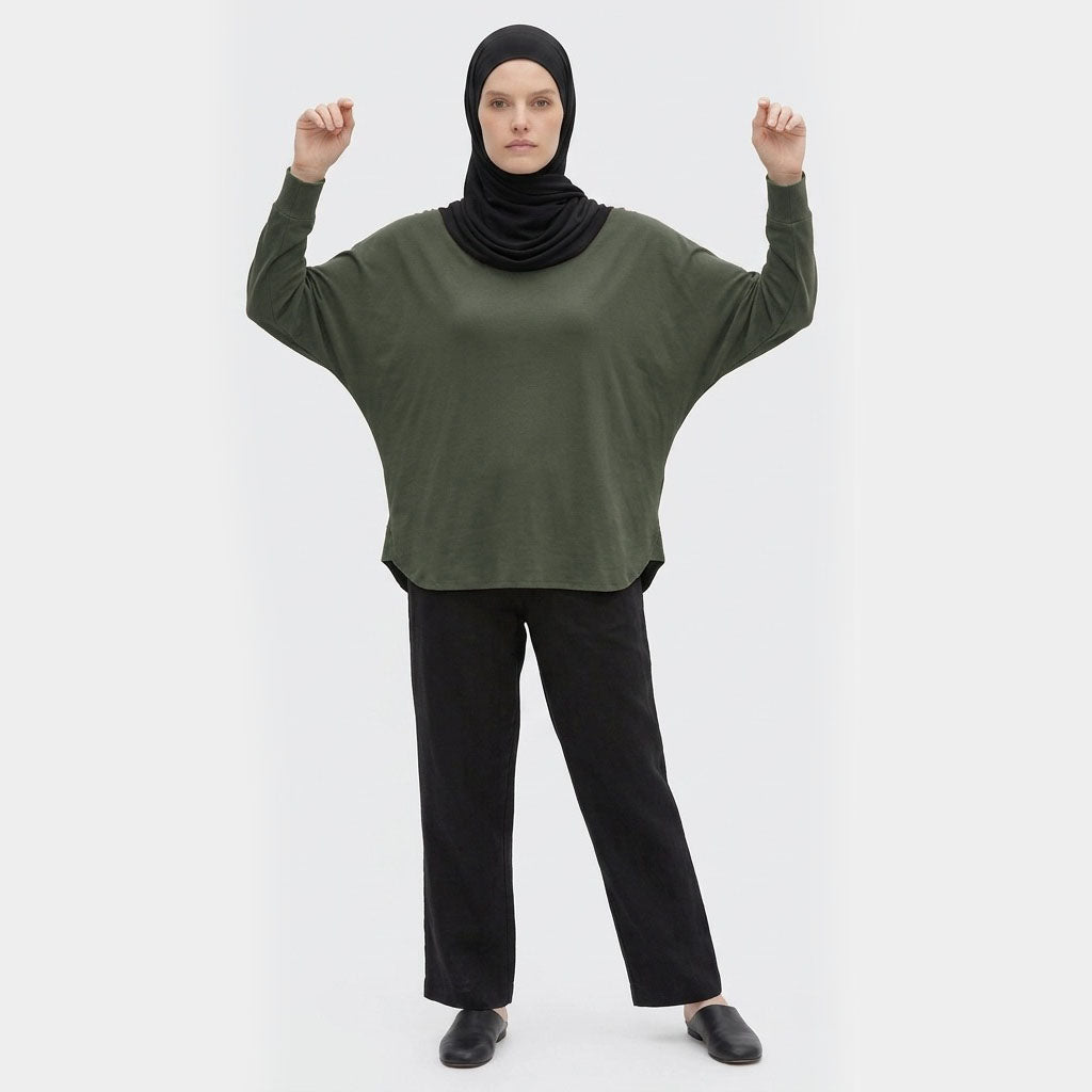 PIERRE CARDIN LADIES BLOUSE [RELAXED FIT] PC0031