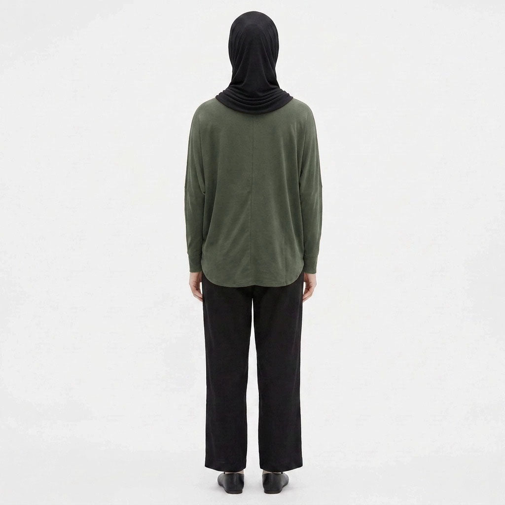 PIERRE CARDIN LADIES BLOUSE [RELAXED FIT] PC0031
