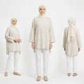 PIERRE CARDIN LADIES LONG SLEEVE BLOUSE [RELAXED FIT] PC0110
