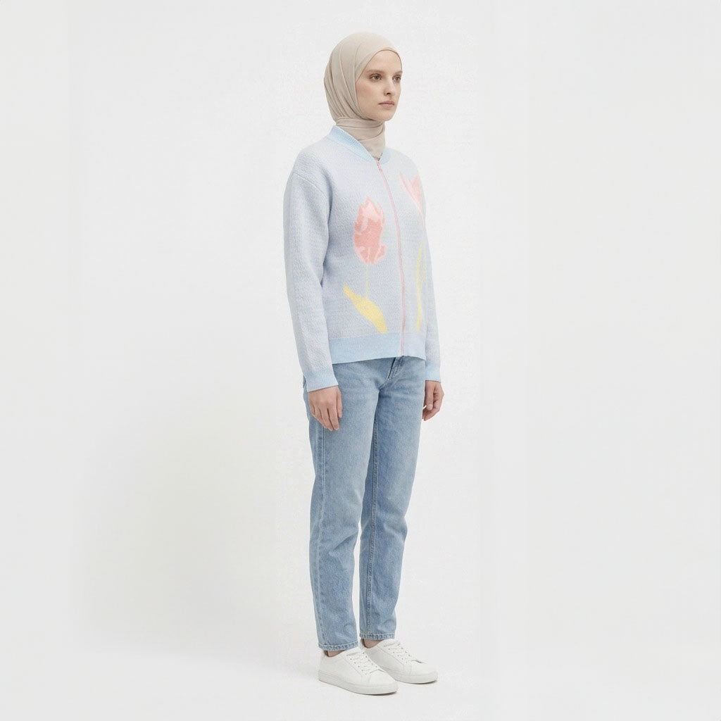 PIERRE CARDIN LADIES LONG SLEEVE JACKET [RELAXED FIT] PC0145
