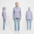 PIERRE CARDIN LADIES LONG SLEEVE ROUNDNECKTEE [RELAXED FIT] PC0094