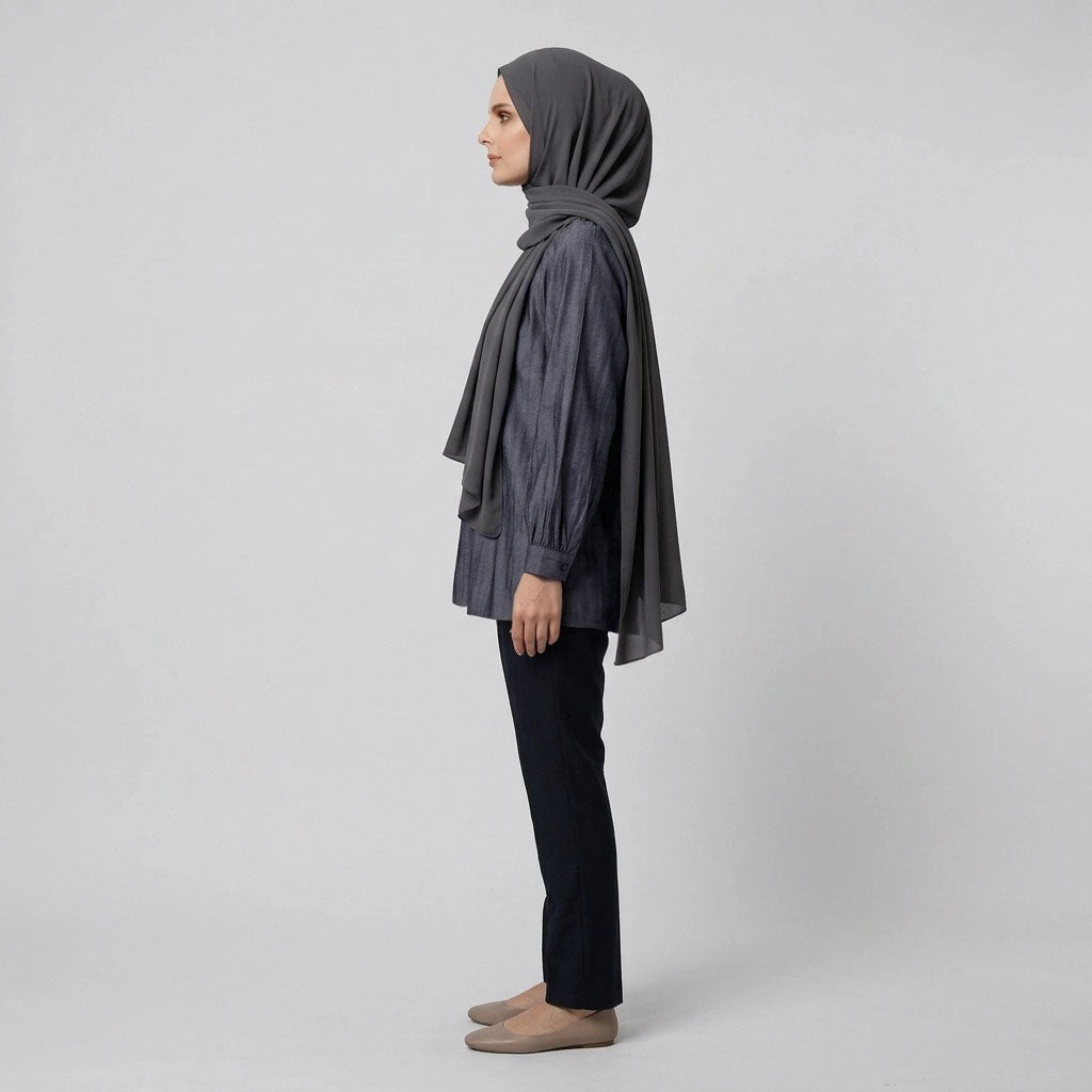 PIERRE CARDIN LADIES LONG SLEEVE BLOUSE [RELAXED FIT] PC0185