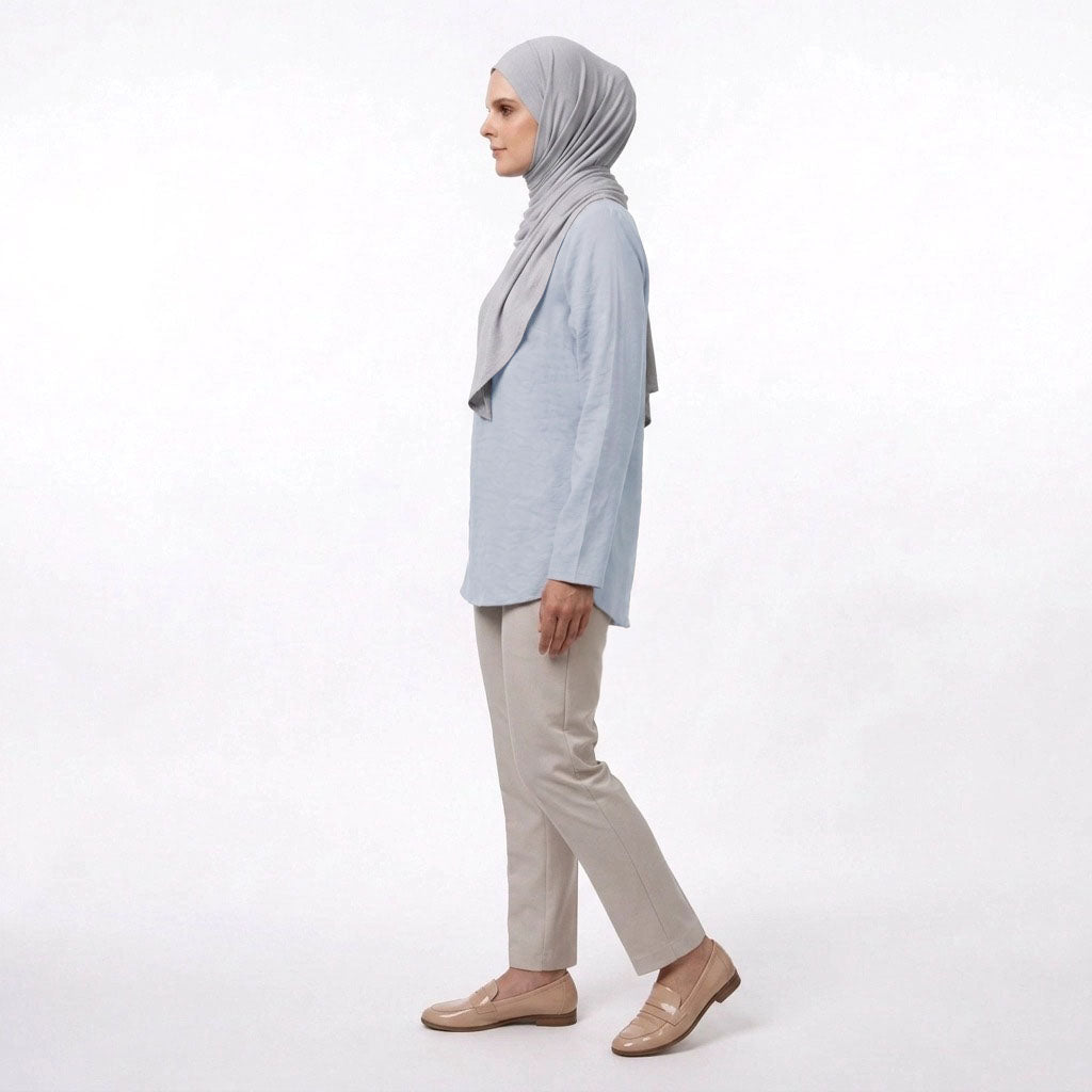 PIERRE CARDIN LADIES LONG SLEEVE BLOUSE [RELAXED FIT] PC0189