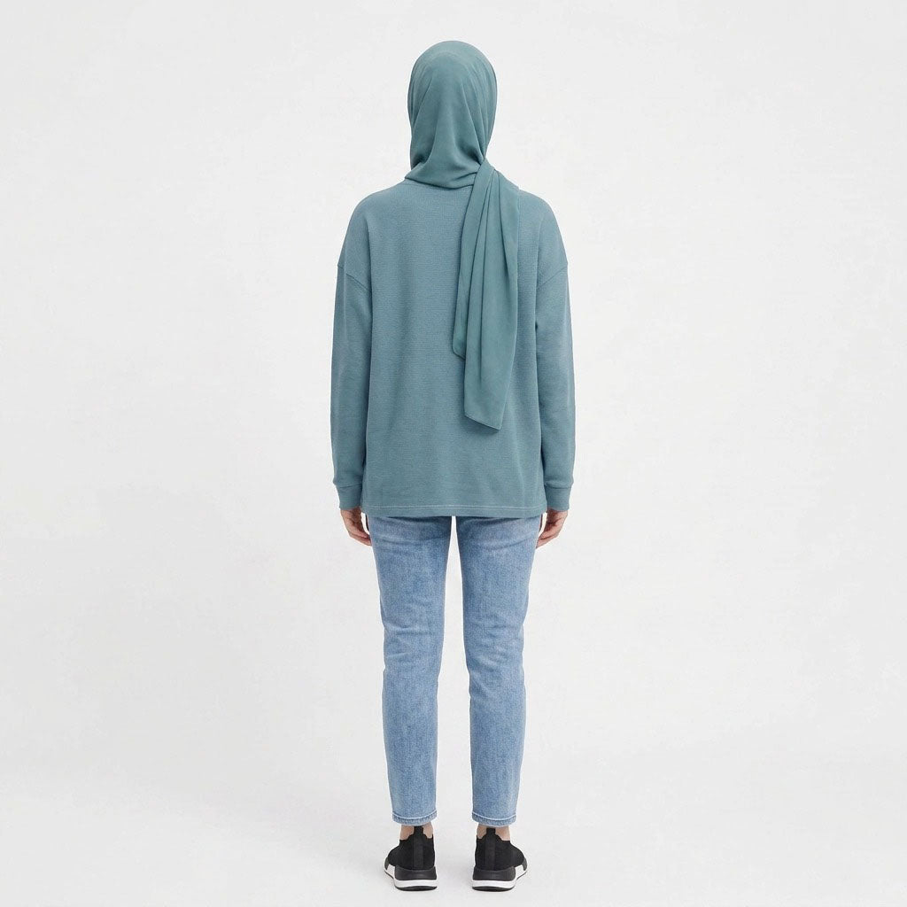 PIERRE CARDIN LADIES LONG SLEEVE ROUNDNECKTEE [RELAXED FIT] PC0096