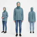 PIERRE CARDIN LADIES LONG SLEEVE ROUNDNECKTEE [RELAXED FIT] PC0096