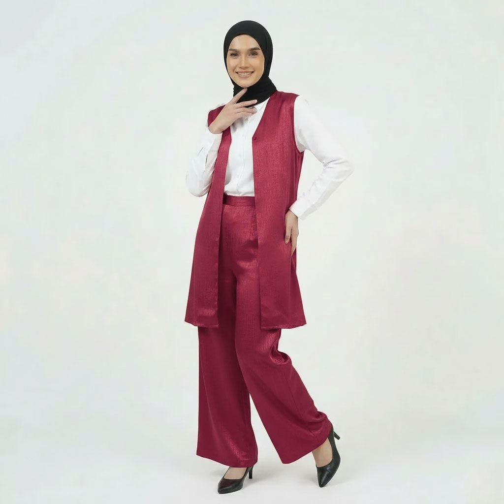 PIERRE CARDIN LADIES SLEEVELESS VEST [RELAXED FIT] PC0057