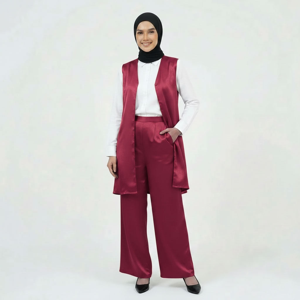 PIERRE CARDIN LADIES SLEEVELESS VEST [RELAXED FIT] PC0057