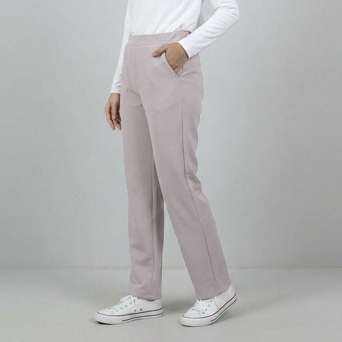 PIERRE CARDIN LADIES ELASTIC WAIST LONG PANTS [SLIM STRAIGHT] PC0087