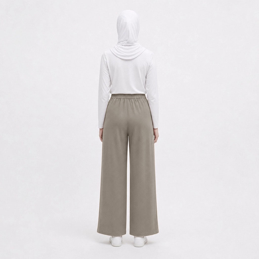 PIERRE CARDIN LADIES LONG PANTS [WIDE STRAIGHT] PC0093