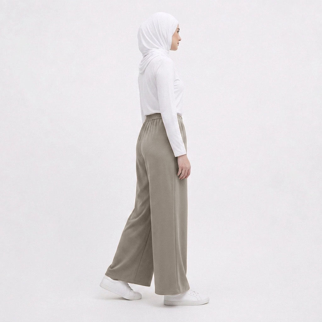 PIERRE CARDIN LADIES LONG PANTS [WIDE STRAIGHT] PC0093
