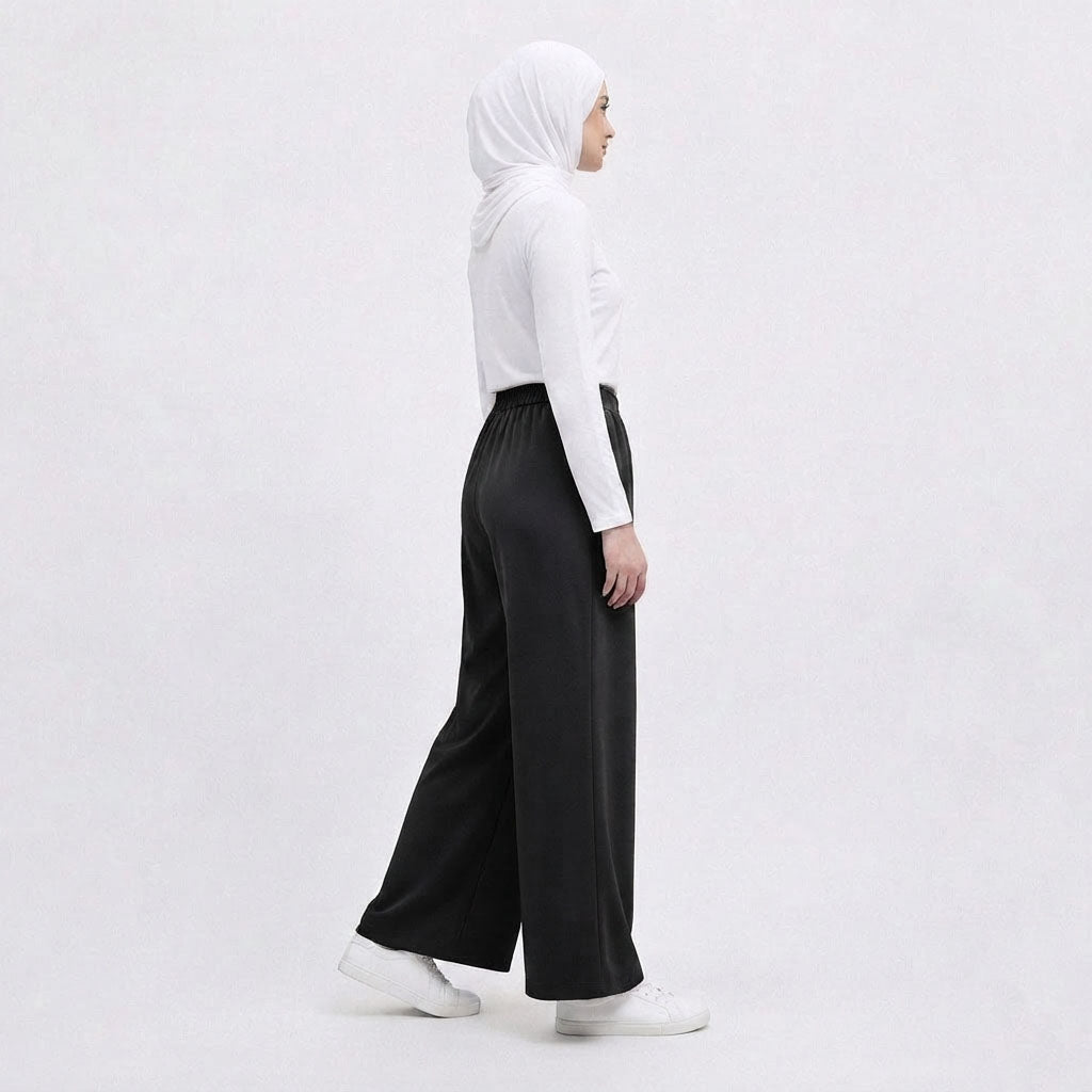 PIERRE CARDIN LADIES LONG PANTS [WIDE STRAIGHT] PC0093