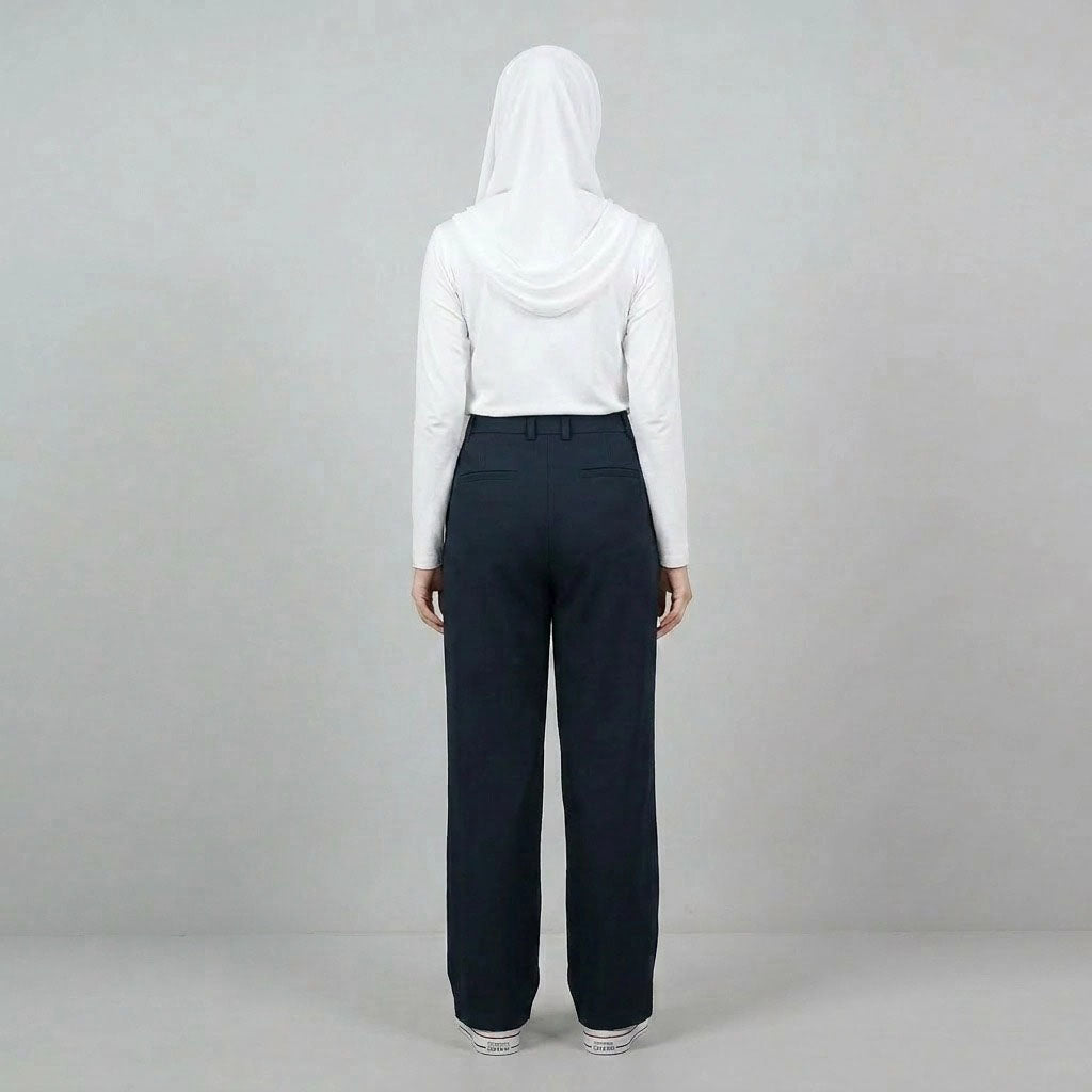 PIERRE CARDIN LADIES LONG PANTS [WIDE STRAIGHT] PC0071