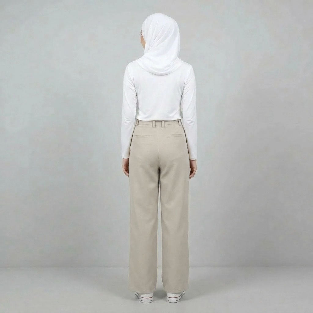 PIERRE CARDIN LADIES LONG PANTS [WIDE STRAIGHT] PC0071