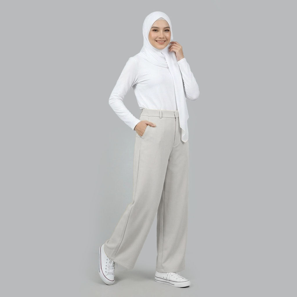 PIERRE CARDIN LADIES LONG PANTS [WIDE STRAIGHT] PC0071