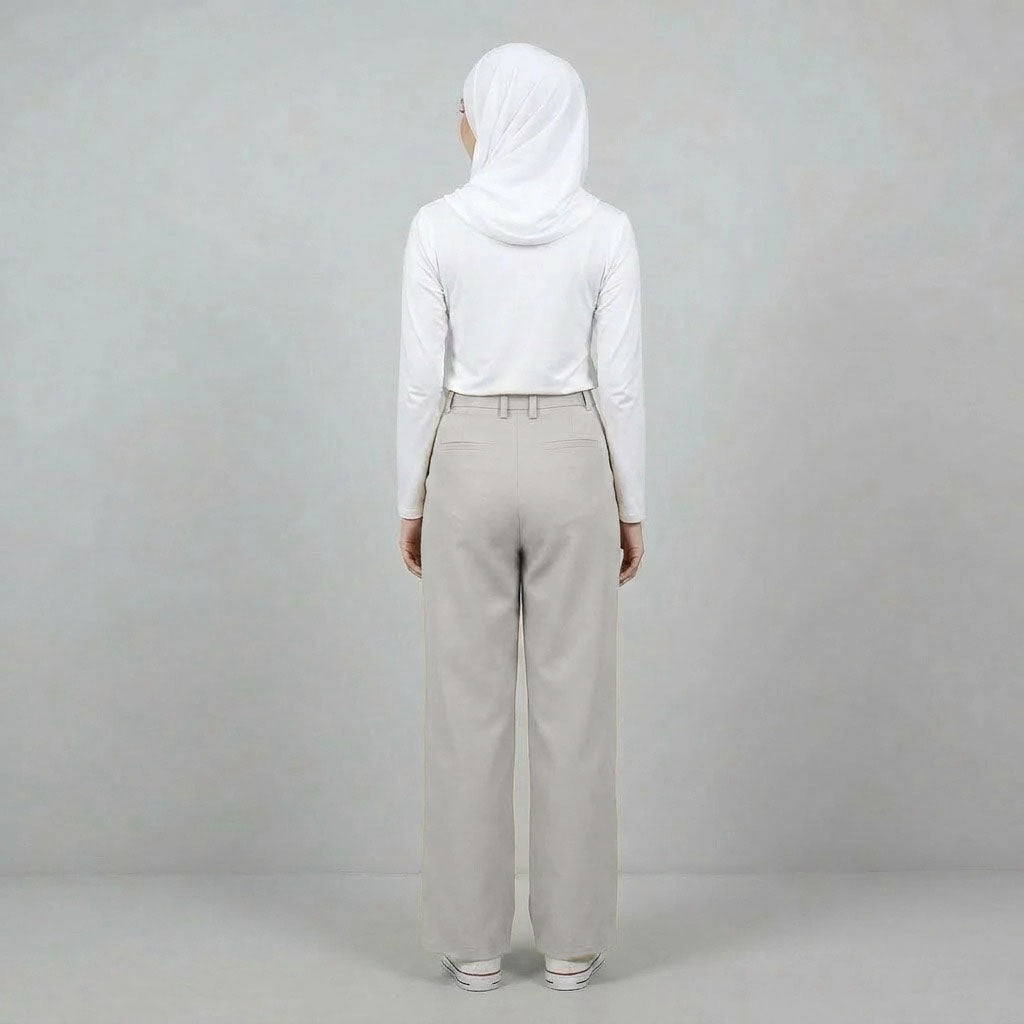 PIERRE CARDIN LADIES LONG PANTS [WIDE STRAIGHT] PC0071